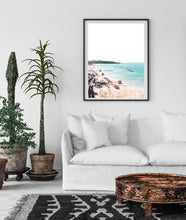 Load image into Gallery viewer, Beach print, printable wall art, Tel Aviv Israel landscape, digital wall photography - prints-actually