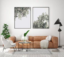 Load image into Gallery viewer, Set of 2 wall Prints, botanical Print, Printable Wall Art, Green leaves Poster, Nature Photography, Digital Download, Minimalist Decor, gift - prints-actually
