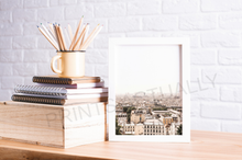 Load image into Gallery viewer, Paris Skyline Print, Printable Wall Art, Digital prints, France Landscape
