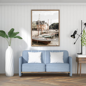 Sailing Boats Print, Auray France, Printable Wall Art - prints-actually