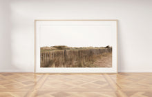 Load image into Gallery viewer, Beach Grass Dune Fence Print, Printable Wall Art Prints, Seashore Poster - prints-actually