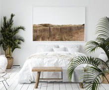 Load image into Gallery viewer, Beach Grass Dune Fence Print, Printable Wall Art Prints, Seashore Poster - prints-actually