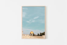 Load image into Gallery viewer, תמונה לקיר של כיפת הסלע בירושלים, פרינט להדפסה 