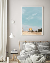 Load image into Gallery viewer, תמונה לקיר של כיפת הסלע בירושלים, פרינט להדפסה 