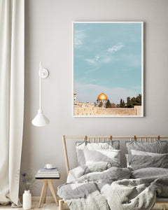 תמונה לקיר של כיפת הסלע בירושלים, פרינט להדפסה 