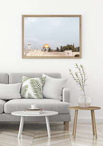 תמונת קיר של כיפת הסלע בירושלים, פרינט להורדה והדפסה
