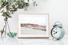 Load image into Gallery viewer, Sail boats print, printable wall art, Brittany France photography, brown decor - prints-actually