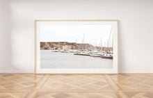 Load image into Gallery viewer, Sail boats print, printable wall art, Brittany France photography, brown decor - prints-actually