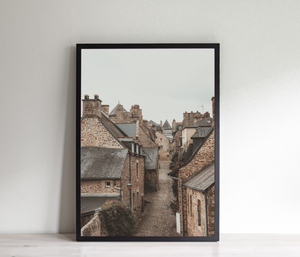 France Old Buildings Print, Printable Wall Art, Digital Prints, Countryside Photography, Neutral Decor, Landscape Poster, Gallery Wall, Gift - prints-actually