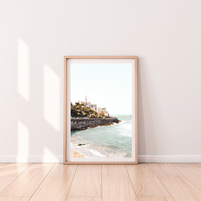 Printable Wall art, Jaffa Port, Digital Prints, Tel Aviv Beach Wall Decor - prints-actually