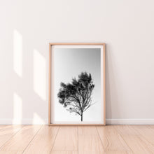Load image into Gallery viewer, Tree print, printable wall art, black and white landscape, gallery wall - prints-actually