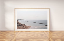 Load image into Gallery viewer, Tel Aviv beach print, printable wall art, Tel Aviv Israel landscape, horizontal - prints-actually