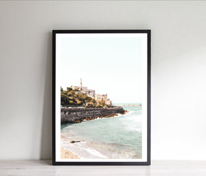 Printable Wall art, Jaffa Port, Digital Prints, Tel Aviv Beach Wall Decor - prints-actually