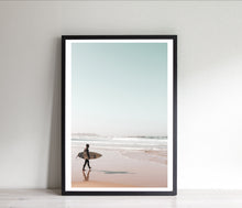 Load image into Gallery viewer, Surfer print, Tel Aviv Israel prints, living room decor, Printable wall art - prints-actually