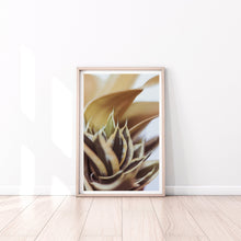 Load image into Gallery viewer, Snake Plant Print, Warm Green Brown Leaves, Tropical Wall Art - prints-actually
