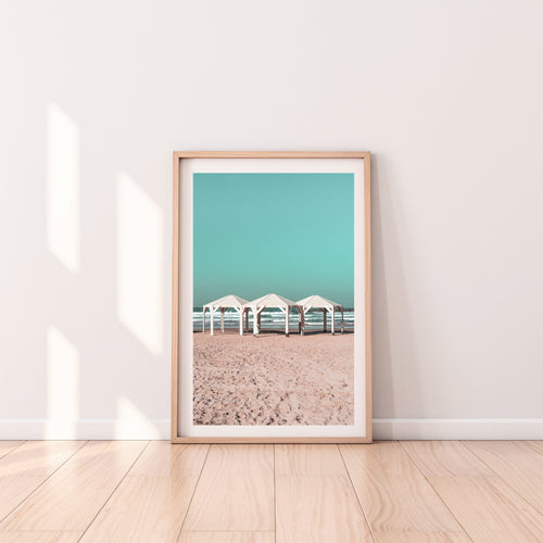 Printable wall art, beach print, digital download, sunshade photo, wall decor - prints-actually