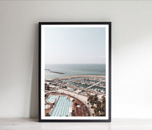 Load image into Gallery viewer, Pool print, printable wall art, beach Tel Aviv landscape, digital wall prints - prints-actually