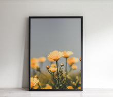 Load image into Gallery viewer, Flowers Print, orange daisies, tropical print, printable wall art, nature Poster - prints-actually