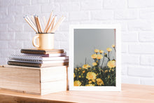 Load image into Gallery viewer, Flowers Print, yellow daisies, printable wall art, nature Poster - prints-actually