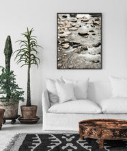 Load image into Gallery viewer, River Print, river rocks rapids, stream print, landscape decor, printable wall art - prints-actually