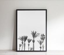 Load image into Gallery viewer, Palm trees print, printable wall art, Tel Aviv Israel landscape - prints-actually
