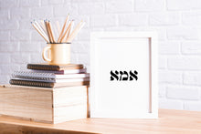 Load image into Gallery viewer, Mother print, Hebrew words אמא prints, mothers day gift, printable jewish print - prints-actually