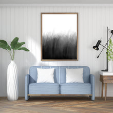 Load image into Gallery viewer, Abstract Print, Black and White Brush Strokes, Printable Wall Art - prints-actually