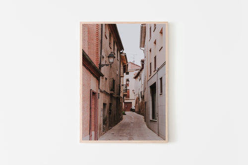Old Street print, Spain poster, printable wall art, Catalonia streets - prints-actually