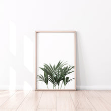 Load image into Gallery viewer, Plant Print, Dark Green, Printable Wall Art Decor, White Background - prints-actually