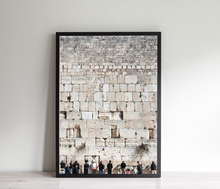 Load image into Gallery viewer, Wailing wall print, Jerusalem photography, Western Wall Israel