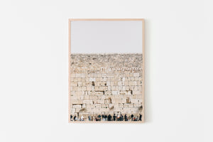 תמונה לקיר של הכותל המערבי בירושלים להורדה והדפסה