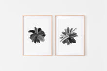 Load image into Gallery viewer, Set of 2 abstract prints, black brush strokes print, printable wall art, modern art - prints-actually