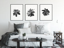 Load image into Gallery viewer, Set of 3 abstract prints, black brush strokes print, printable modern wall art - prints-actually