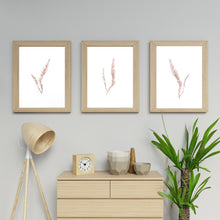 Load image into Gallery viewer, Set of 3 branches wall art, brown and white print, printable modern prints - prints-actually