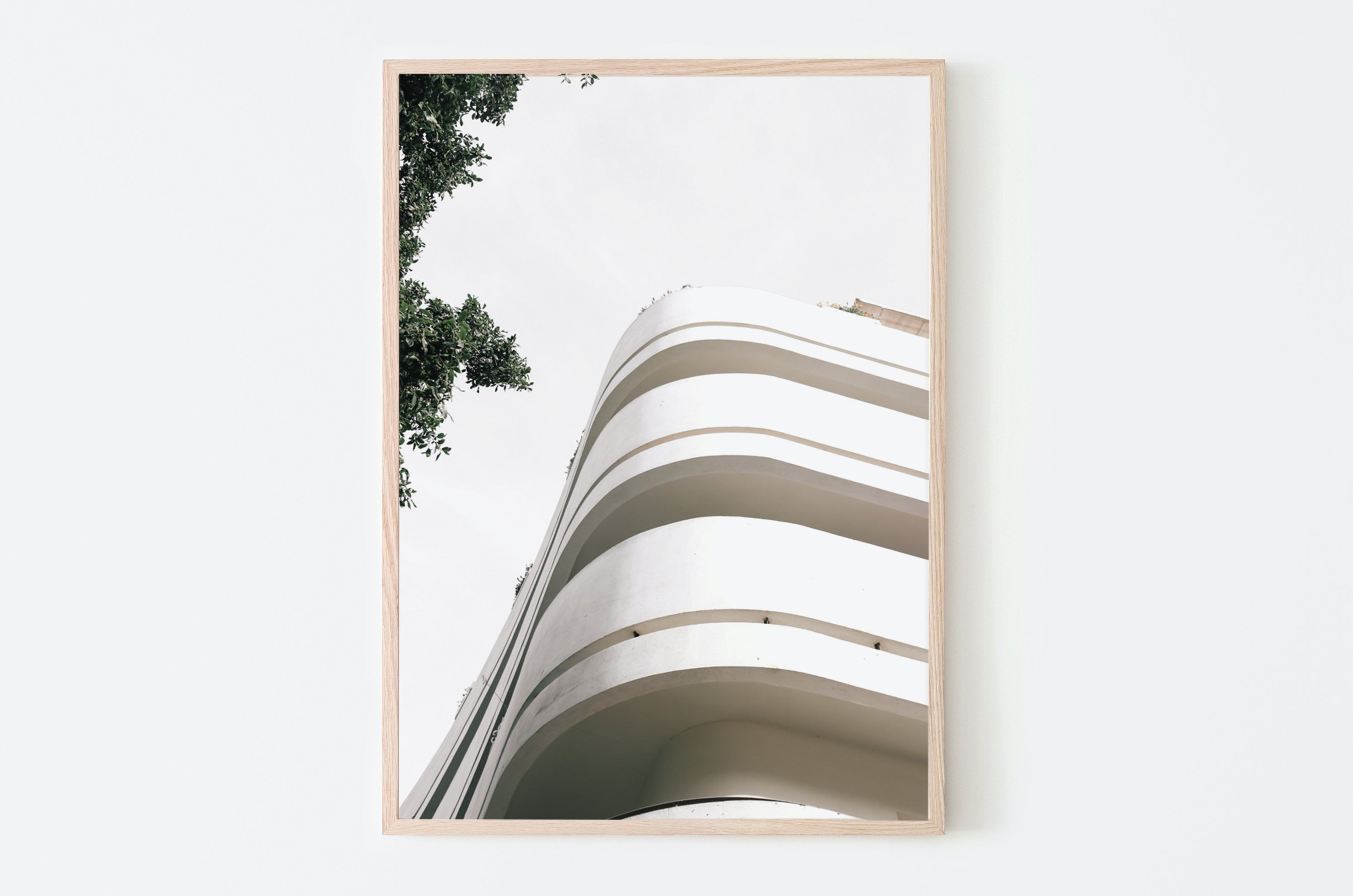 Bauhaus Tel Aviv – Mendelsohn St.-North top | Limited Edition Print | Hand Drawn | Wall Art | Wall Decoration|Architecture| Christmas Gift