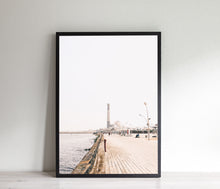 Load image into Gallery viewer, תמונה לקיר של הטיילת בנמל תל אביב, פרינט להדפסה